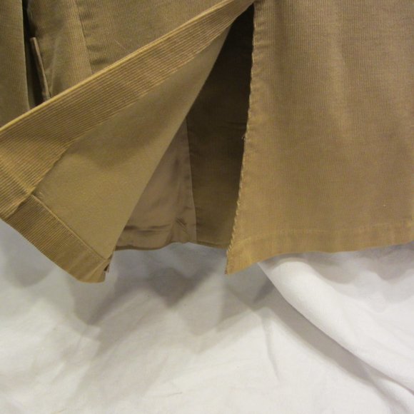 RETRO 70'S HAGAR CORDUROY BLAZER, TAN, SIZE 42 - Picture 10 of 13